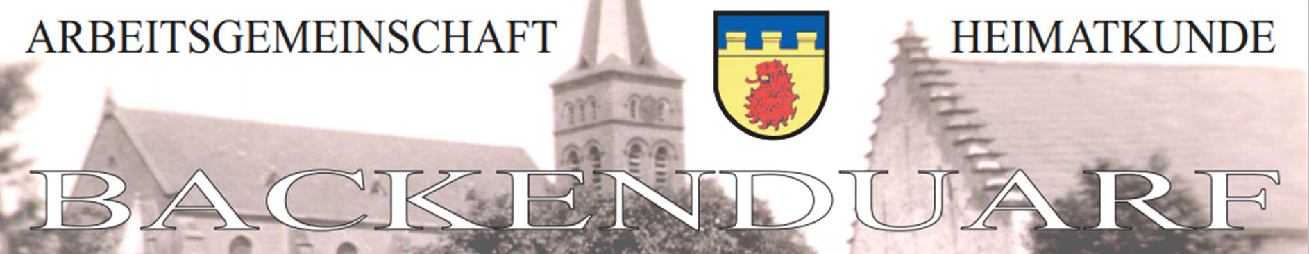 AG Heimatkunde Backenduarf